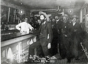 Bar Soapy &39;Soapy Bar em Skagway, Alaska, 1898